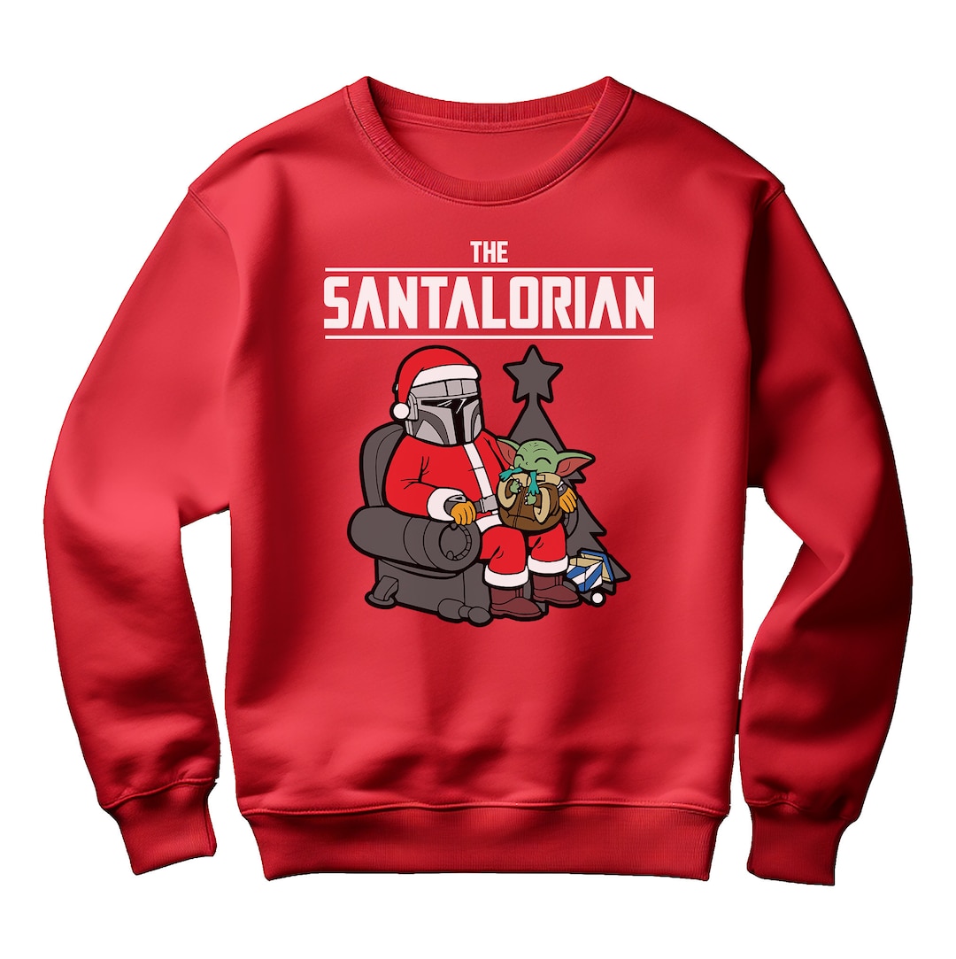 The Santalorian Christmas Sweatshirt: Funny Unisex Holiday Jumper
