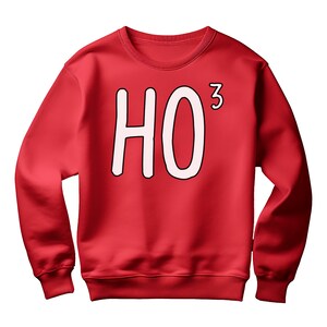 HO HO HO Father Christmas Jumper | Funny & Festive Unisex Printed Sweatshirt | Spread Holiday Cheer | Winter Xmas Sweater