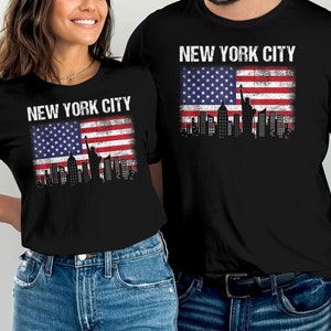 New York City Skyline T-Shirt, Brooklyn T-shirt, Manhattan Shirt, New York Gift, New York T-Shirt, New York Gifts