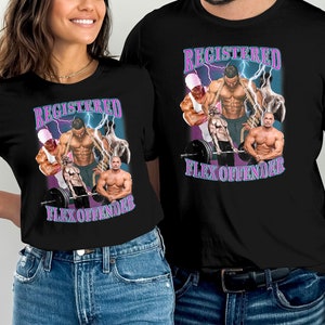 registered flex offender T-Shirt, Funny Dad Shirt, Funny Shirts, Humor T Shirt, Sarcastic Shirt, Gangsta Shirts