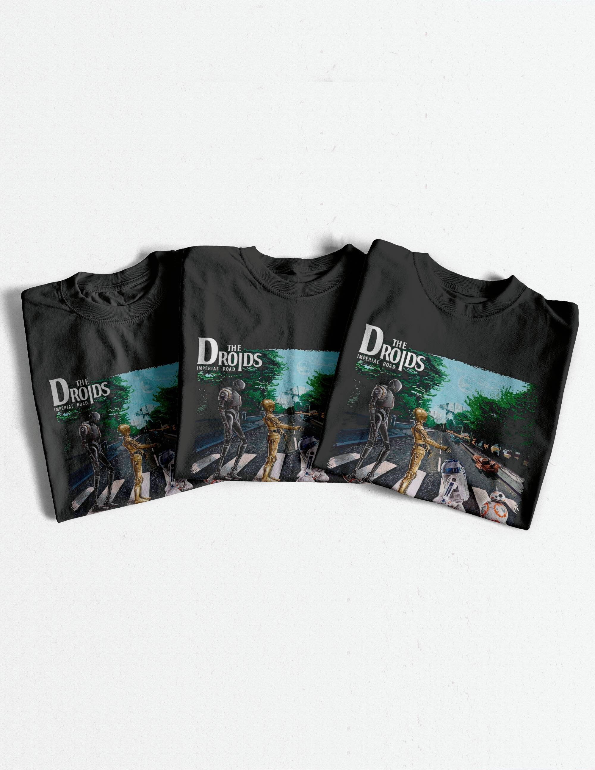 Droids Abbey Road T shirt Movie Music Mashup Adults Gift for Men T Shirt Etsy Canada