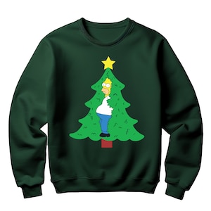 Etsy The Sweater Simpsons Christmas -