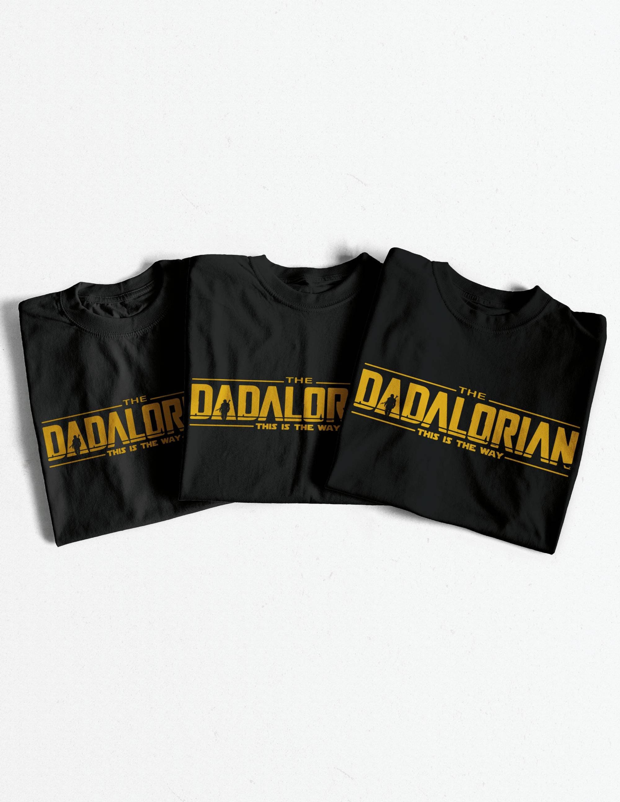 Discover The Dadalorian T-Shirt This Is The Way Men's Fathers Day Gift Tee Shirt Top