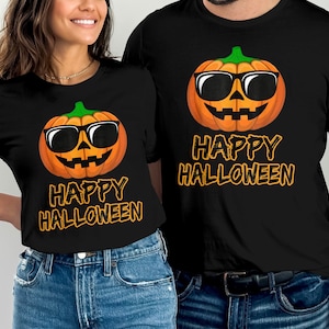 Happy Halloween for Men and Women - Pumpkin Halloween T-Shirt, Funny Halloween Shirt, Happy Halloween Shirt -Halloween Gift
