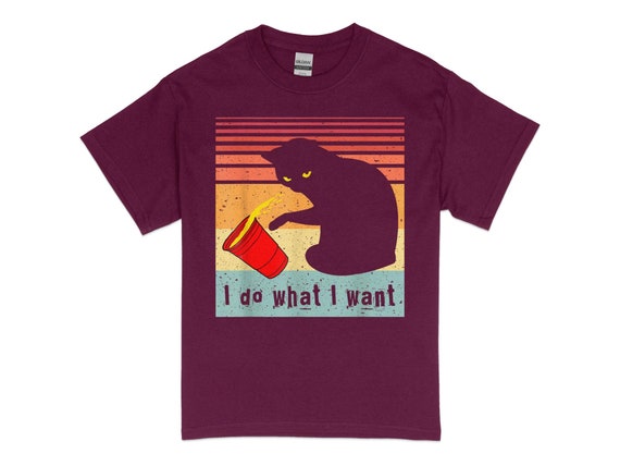 Vintage Do What Cat Want Cat Lover Cat Mom T Shirt Gift Vintage Do What Cat Want Cat Lover Cat Mom T Shirt Gift