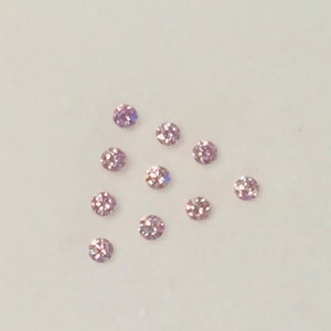 Argyle Pink Diamonds - Parcel of 10 x 0.02 Cts 5P Natural Fancy Pink