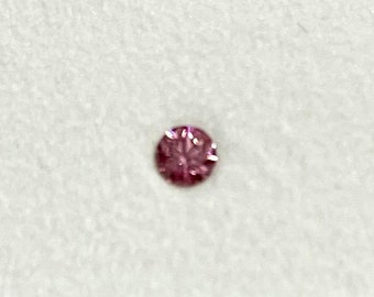 Argyle Pink Diamond, 2/3P, 0.097 carats, Natural Fancy Vivid Pink, Stunning example of an Argyle Gemstone
