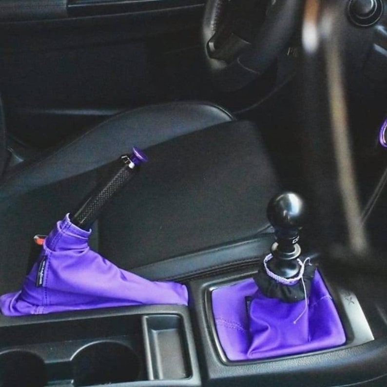 The Purple Haze Shift Boot Handbrake Ebrake Shifter Cover Etsy Canada