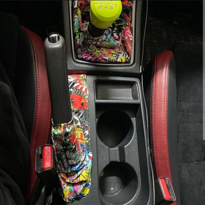 JDM Sticker Bomb Shift Boot Handbrake Ebrake Shifter Gear Etsy