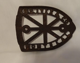 H.R. Ives Montreal Iron Trivet (JL) H.R. Ives Montreal Iron Trivet (JL)
