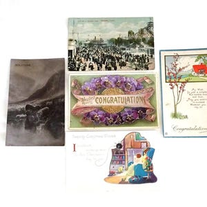 Antique Postcards 1917