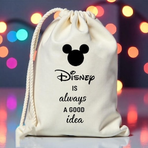 Disney is always a good idea-Hangover Kits-Wedding Favors Bags-Disney Bachelorette Party-Disney Birthday party bags- Disney Party favor bags