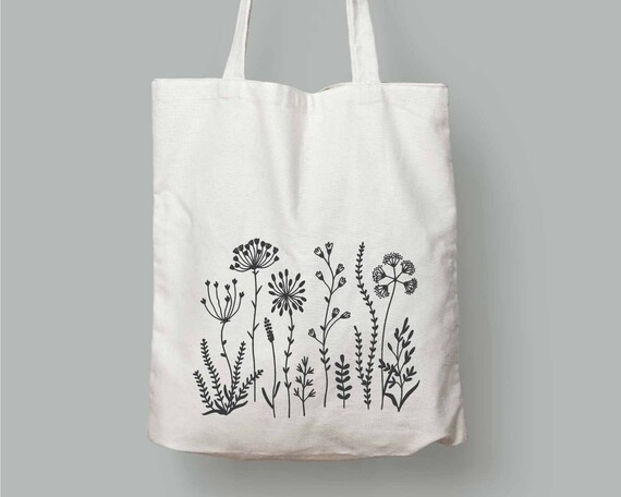 Wildflower Tote Bag in Black – LILIT. Store