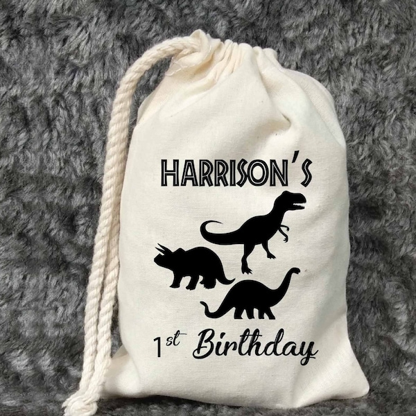 Dinosaur Party Favors-kids birthday party-T-Rex-Triceratops-Jurassic park themed party-dinosaur gift bag-boys birthday party decor