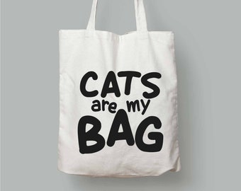 Mother's Day Gift-Cat Mom Market Tote Bag-Cat lady Ladies-Best Friend Gift-Gift for her-funny sayings-Funny Tote bag-Book Bag