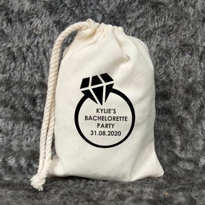 Ring Bachelorette Party Bag - Bachelorette party Survival Kit favors - Engagement Party - Bridal Party - Hangover Kit - Engagement Gift