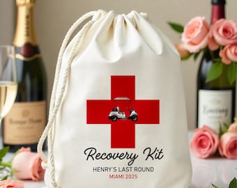 Custom Golf Last Round Lets Partee Bags, Golf Bachelorette Bag, Golf Theme Favor Bag, Bachelorette Party Bags, Last Name Golfer Bags