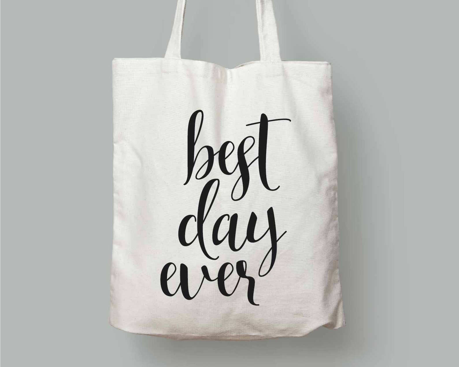 Best Day Ever Tote Bagwedding Tote Bag Bridal Shower Gift Etsy