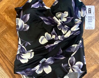 NWT Vintage 90s Miraclesuit One Piece Swimsuit