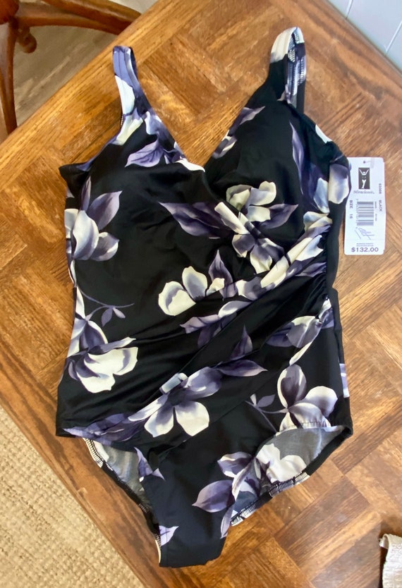 NWT Vintage 90s Miraclesuit One Piece Swimsuit