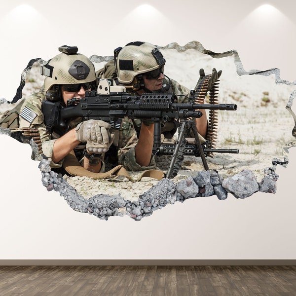 Army Wall Decals Etsy