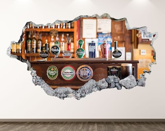 Good Beer Vinyl Wall Words Man Cave Home Decor Decal