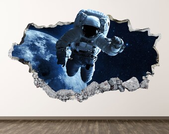 A108 Northern Lights Iceland Space Wall Decal Poster 3D Art Stickers Vinyl Room