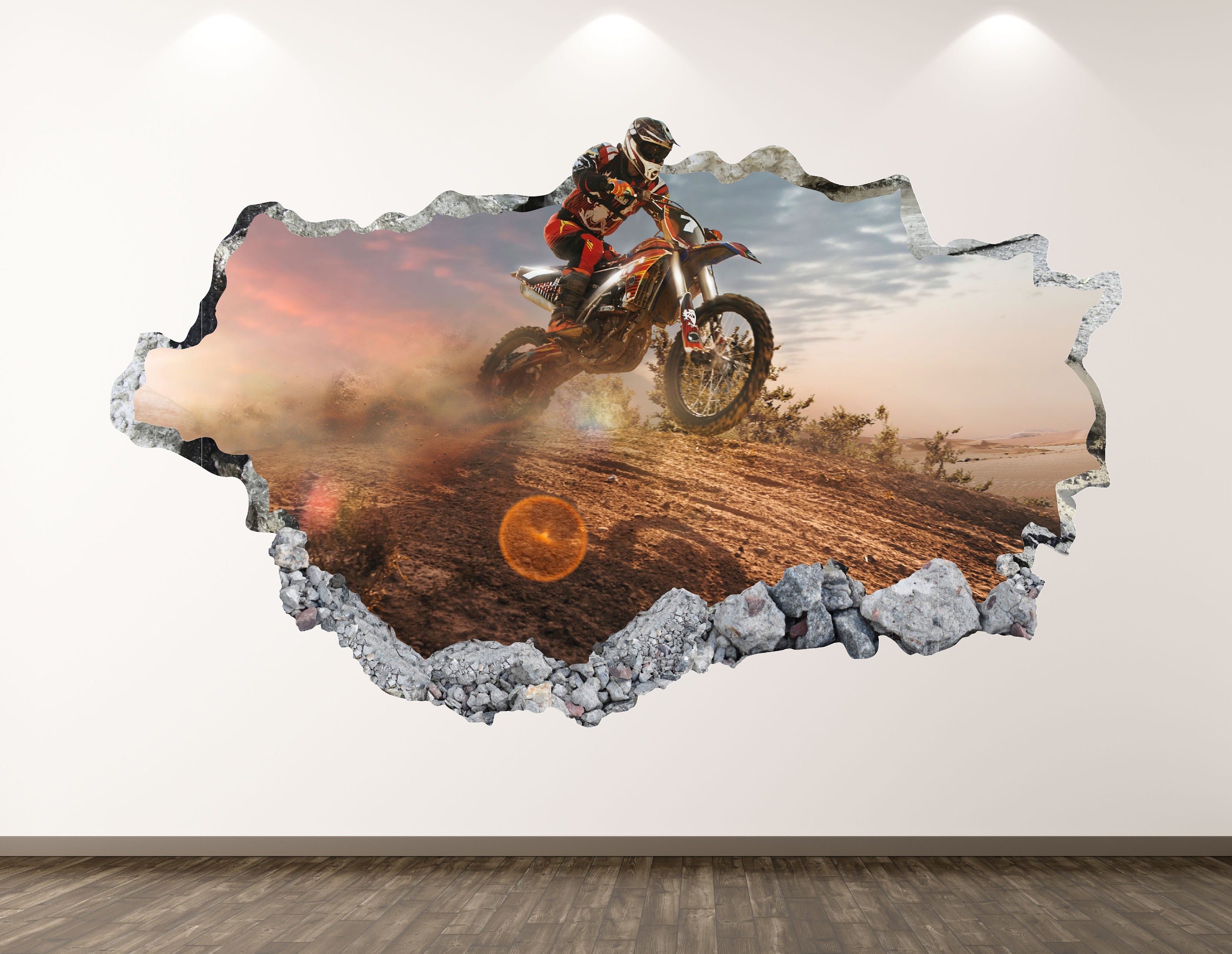 Motocross print by Filtergrafia