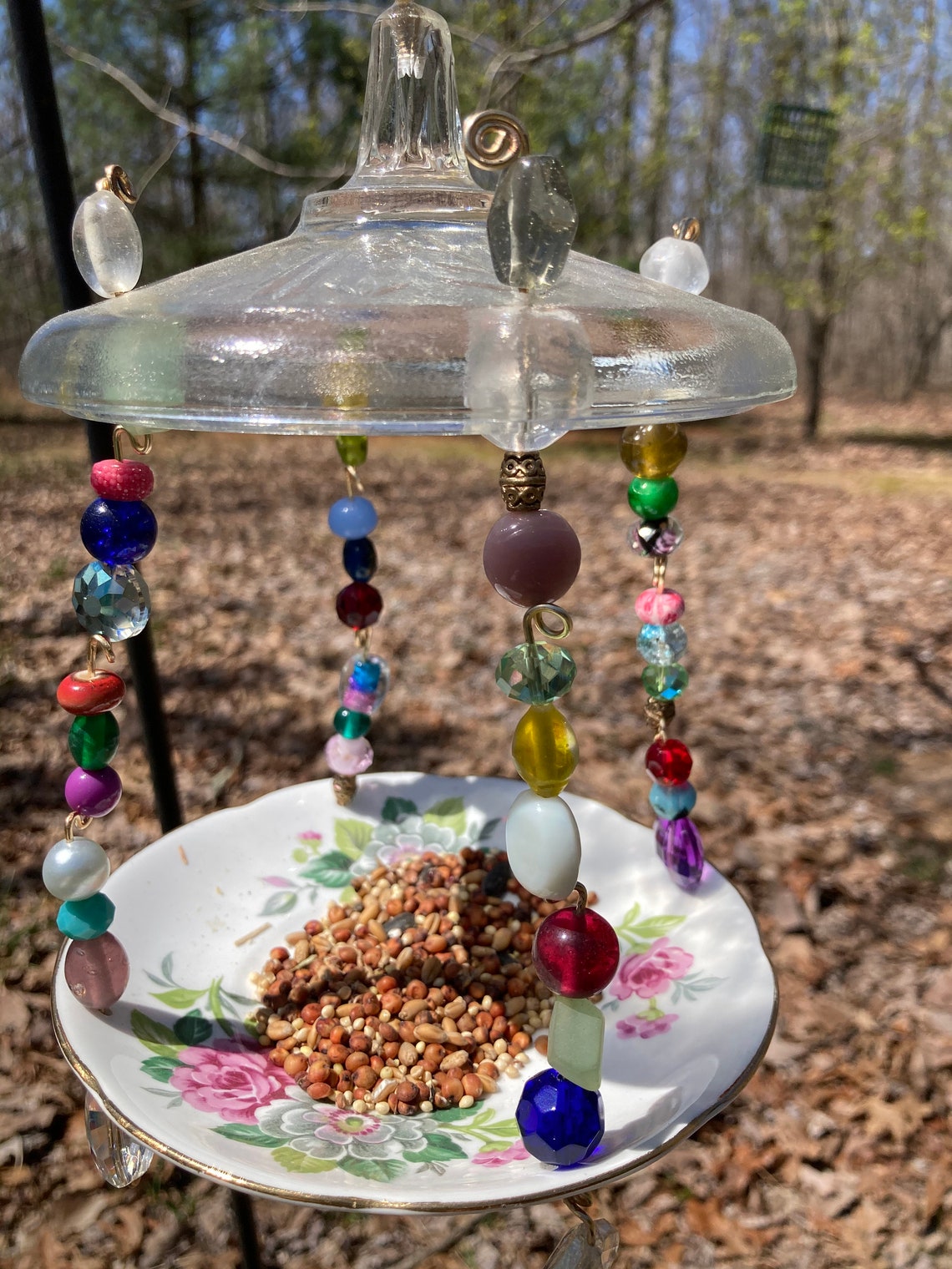 Vintage Bird Feeder Etsy