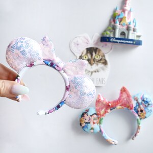 Stitch and Scrump inspired fridge magnet mouse ears image 2