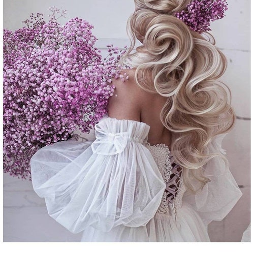 Custom Detachable Bridal Sleeves off Shoulder Wedding Dress Etsy