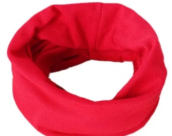 Youth Kids Children/'s Boys Girls Winter Fleece NECK WARMER Tube Scarf Snood Caps