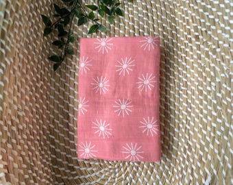 Manta envolvente de muselina rosa Sunbeam, fular de algodón y bambú para bebé