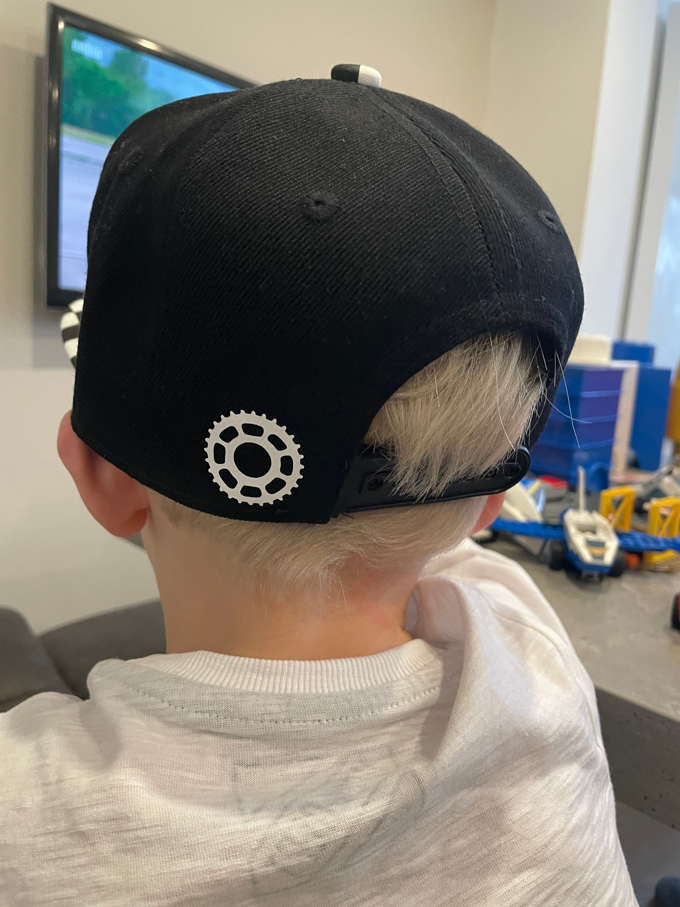 Childrens BMX Checkered Snapback Personalised Infant and Etsy