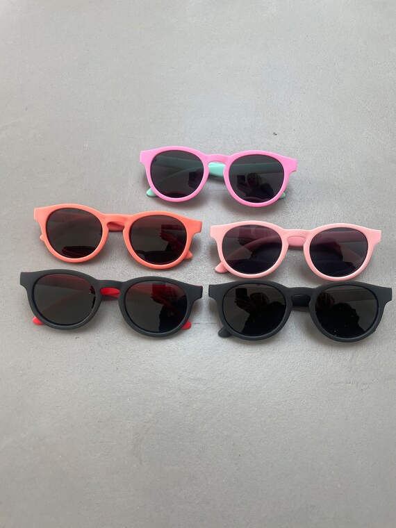 Children s Sunglasses Kids Bendy Sunglasses With Personalised Case Kid s Trendy Sunglasses Retro Style Kids Sunglasses Etsy Ireland