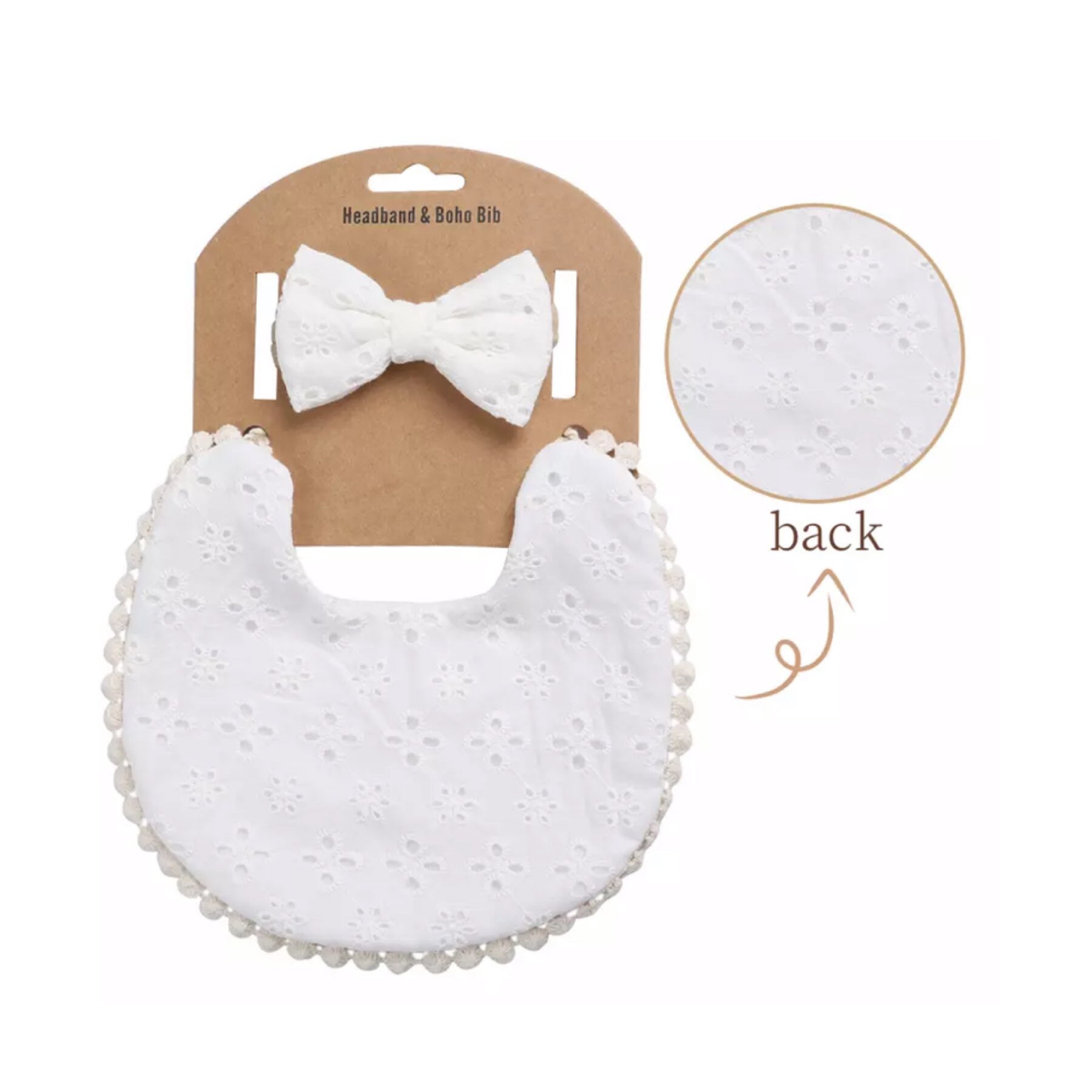 Baby Bib and Headbands/reversible Bib/boho Bib/vintage Etsy UK