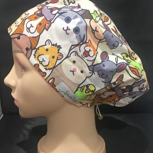 Say Cheese! - scrub hat for women,scrub cap, scrub cap for women, surgical cap, scrub cap Australia, adjustable scrub cap