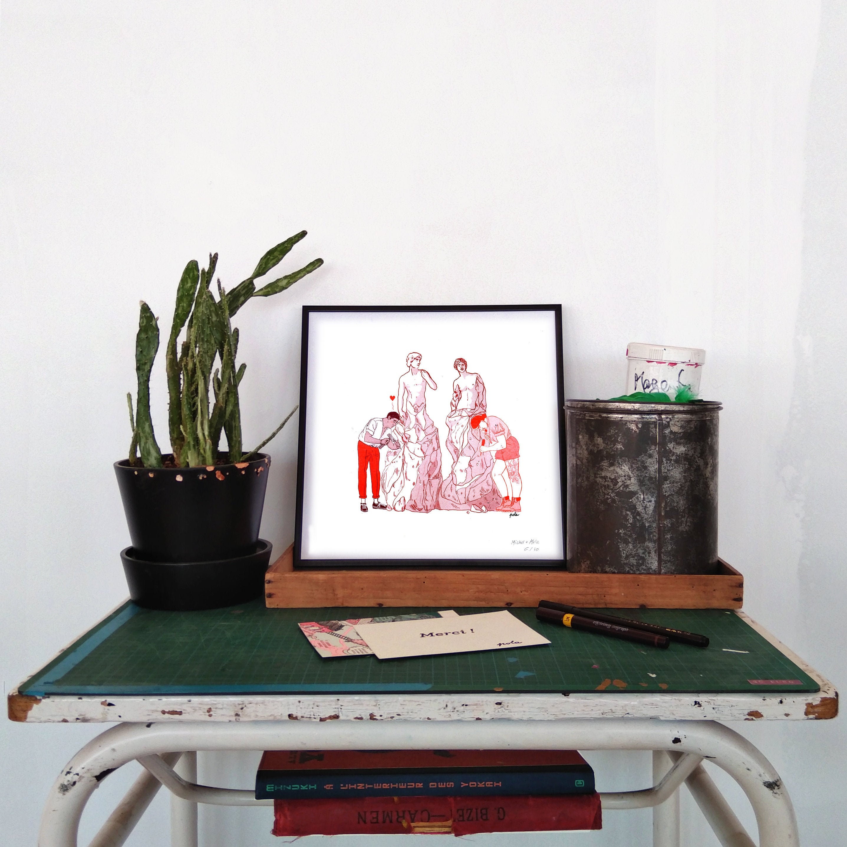 Risographie | David + Mila