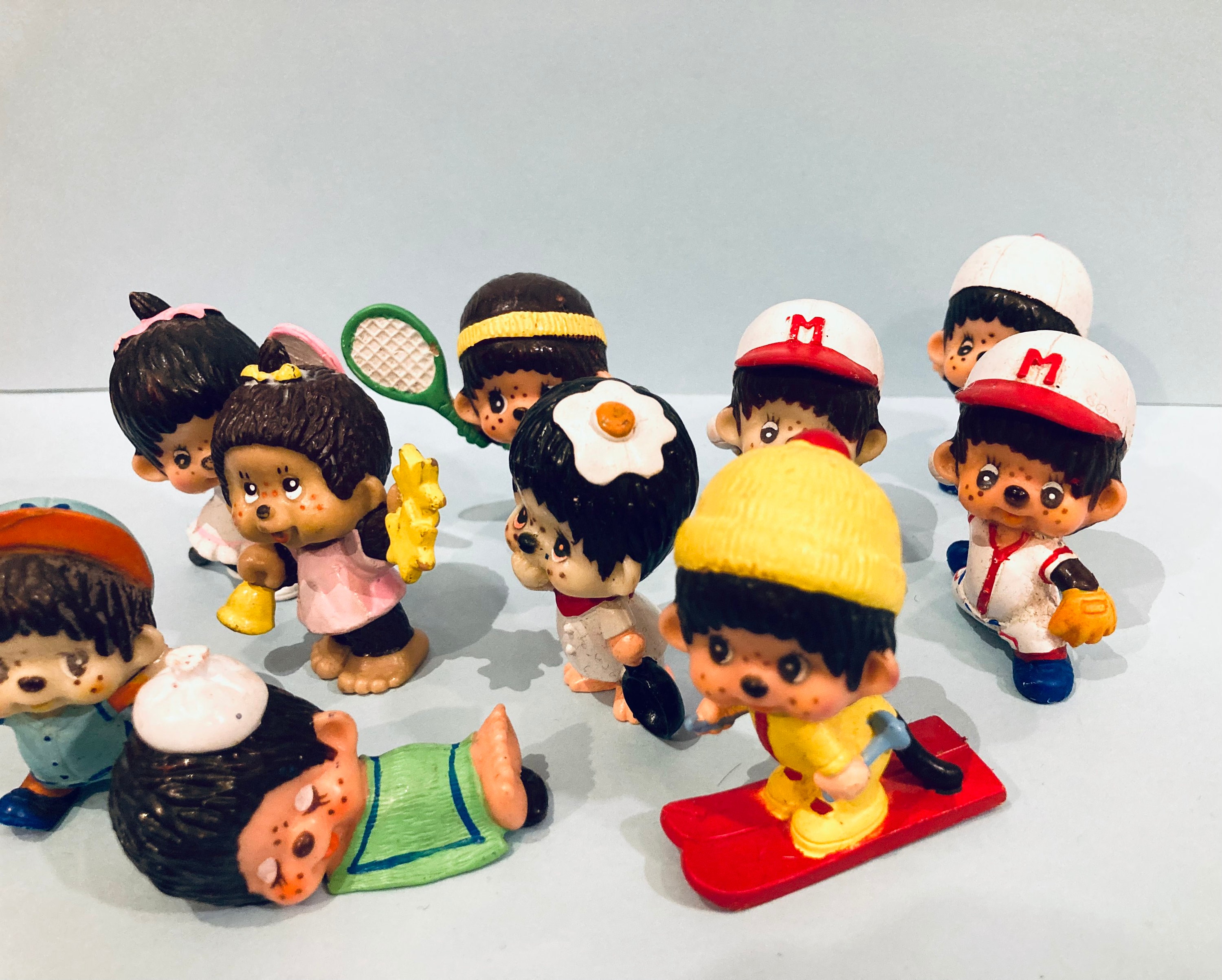 Large 17 Inch Vintage 1974 Monchhichi Mattel Sekiguchi Made