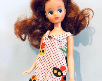 1970s Vintage RARE Red Haired |  Daisy Mary Quant  Doll |  Original Outfit | Ginger | Daisy Doll | Mary Quant Design | Optimum