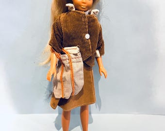 1970s Vintage Mattel Barbie Ken Skipper Teenage Doll | With outfit |