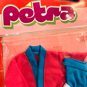 1990s Vintage Petra Doll Fashion Outfit: MOC Barbie Clone Accessories