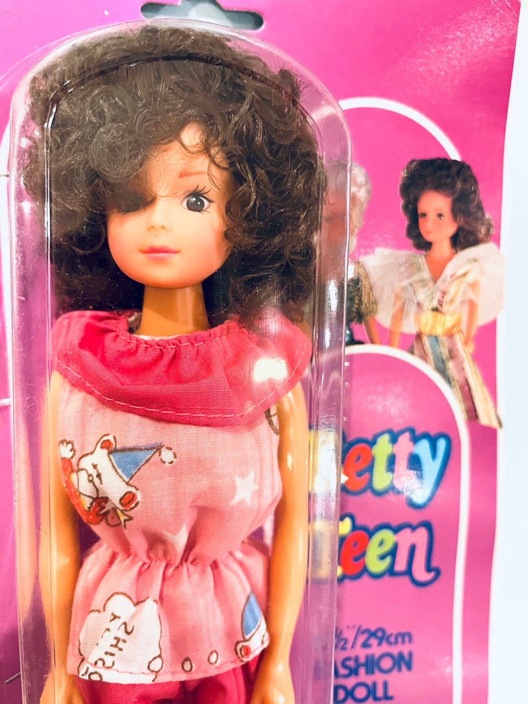 1990s Vintage Betty Teen Doll MOC Fashion Doll on Card Never