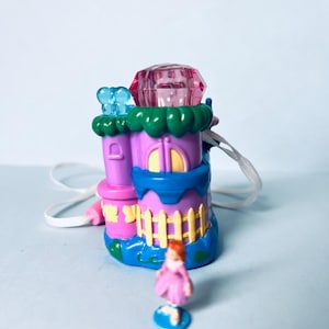 1990s Vintage RARE | Complete Trendmaster | Starcastle Locket | Polly Pocket| Kaleidoscope| Pendant | Knock off Toy | Original Figures |