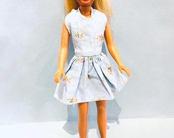 1970s Vintage Mattel Barbie Ken Skipper Teenage Doll | With outfit |