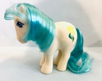 1980er Jahre Vintage My Little Pony G1 SELTENE Alternative Geburtsblume | März | Narzisse | Hasbro | Nirvana | Pony | Seltene Variante | Geburtstagspony |