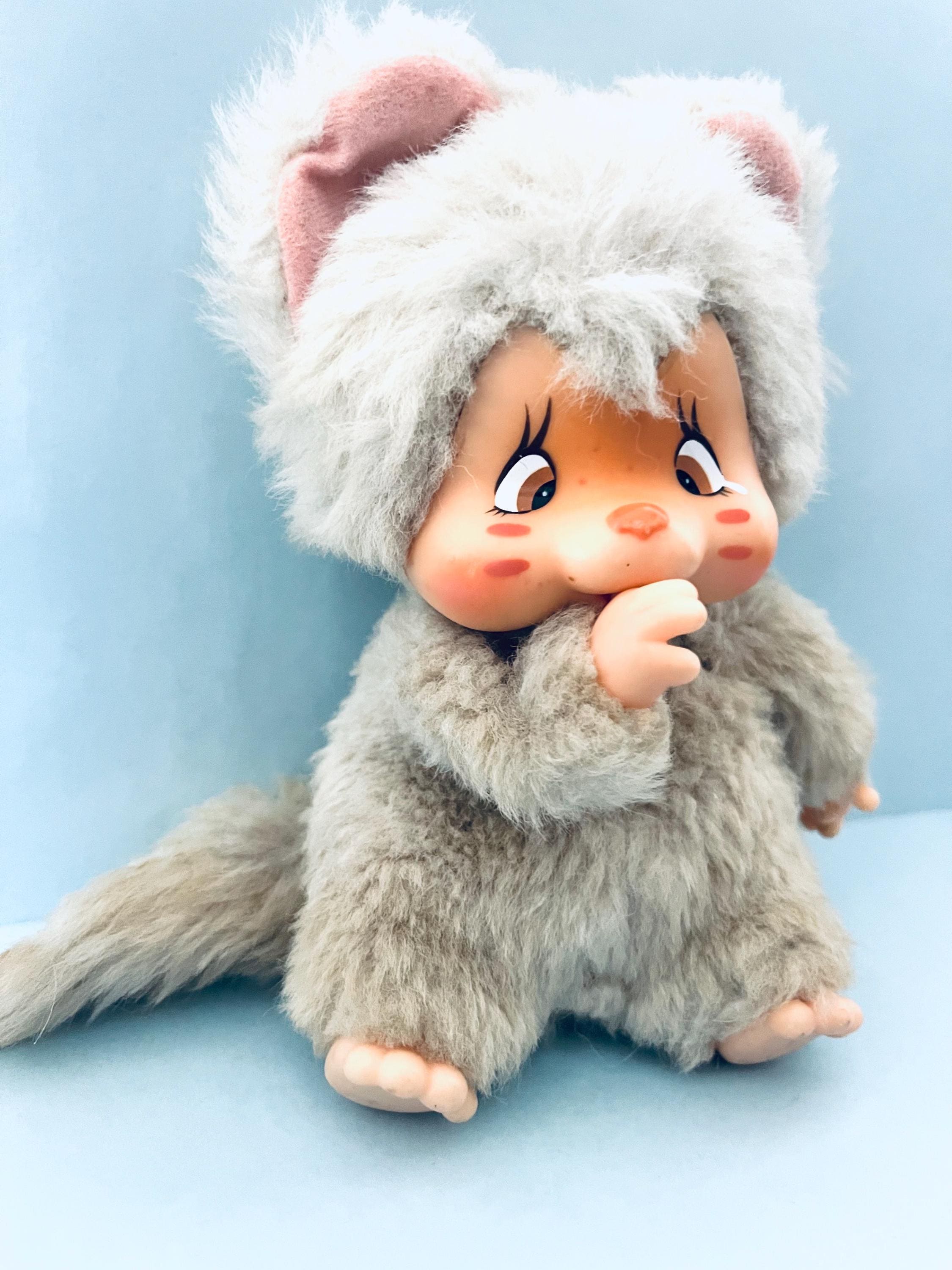 Nyamy ぬいぐるみ　ニャーミー　washino cat モンチッチ Vintage 1970s Nyamy Felina Black Kitten Cat Washino
