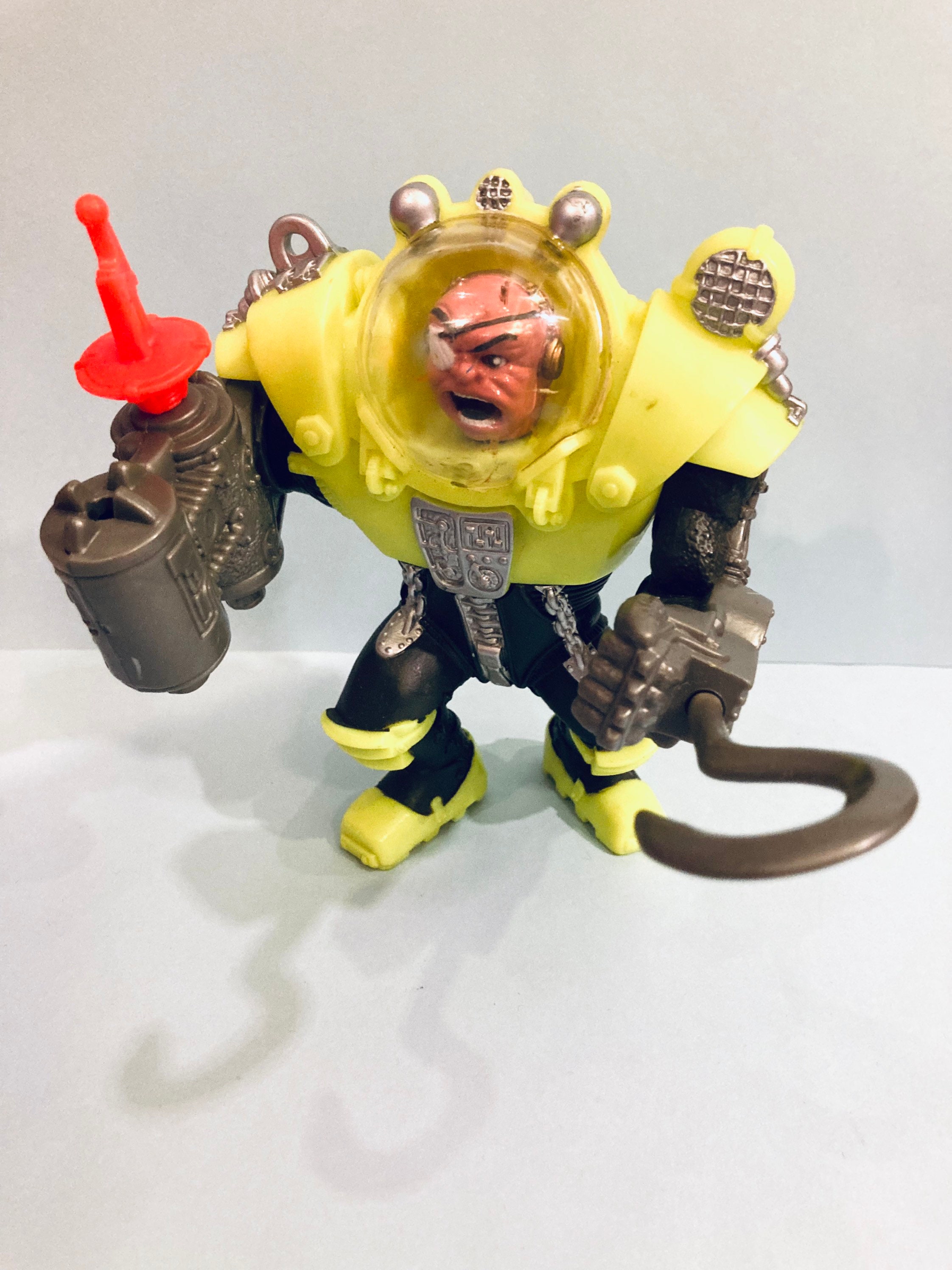 1994 Street Wise Designs Mattel Street Sharks Dr. Paranoid Action Figure With Launching Missile