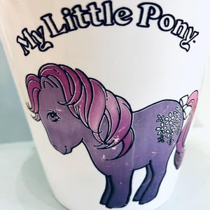 1980s Vintage RARE My Little Pony G1 |EURO Exclusive | Shape Sorter | Merchandise | Hasbro | Blossom | Bucket | Play Set