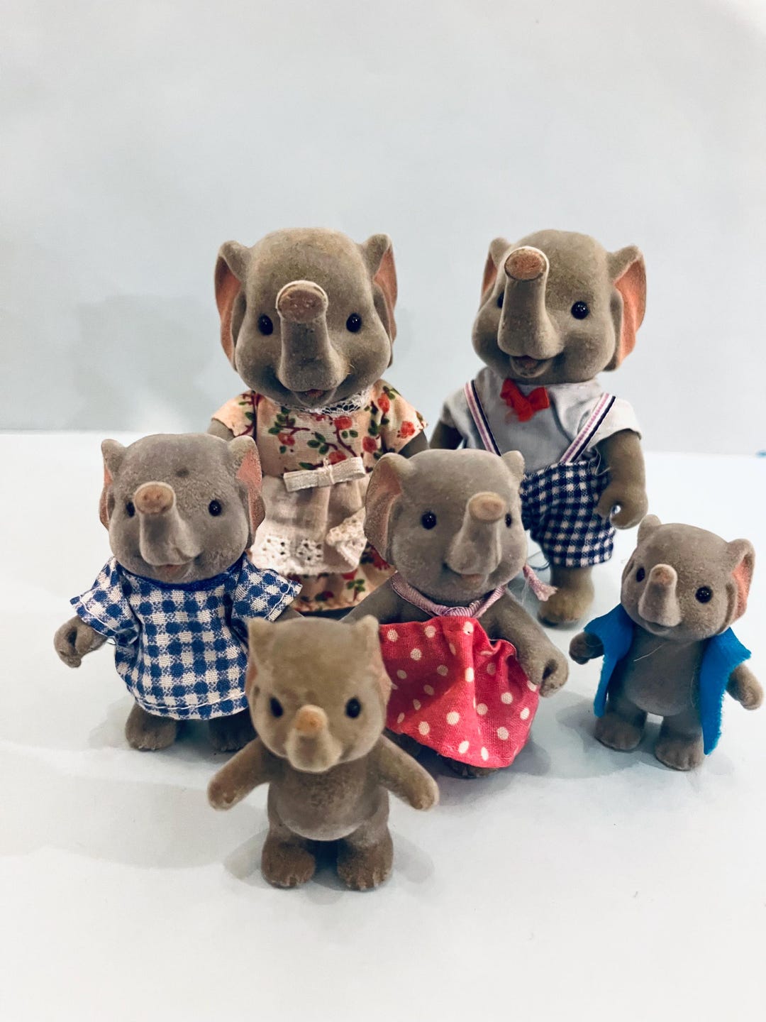 FIGURINE LES PETITS MALINS SYLVANIAN FAMILIES JOUET VINTAGE FAMILLE OURSON 9